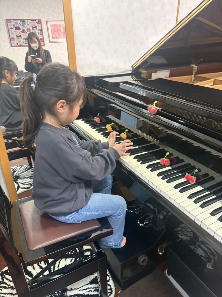 🎹5歳 Yちゃん ピアノ体験レッスンの様子🎹